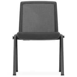 N9NE Node Stackable Guest Chair^ Padded Stack Chairs
