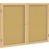 Ghent Oak Frame Bulletin Boards^ Enclosed Boards