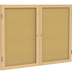 Ghent Oak Frame Bulletin Boards^ Enclosed Boards