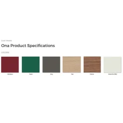 Magnuson Ona Coat Hook Strip^ Coat Racks