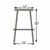 National Public Seating One Acid Resistant Science Lab Table & Two 18'' Black Stools (54'' x 24'')^ Science Lab Packages
