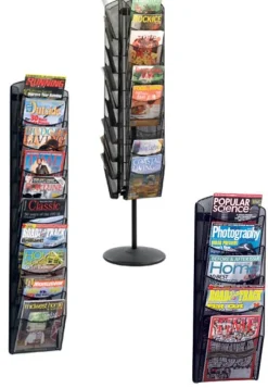 Safco Products Onyx Magazine Displays by Safco^ Mailroom & Sorters