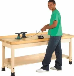 Diversified Spaces Open Style Auxiliary Workbenches^ Makerspace & Shop