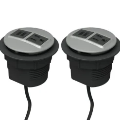 KFI Seating Optional Node Power Modules- Set of 2^ Office Desks|Desk Accessories