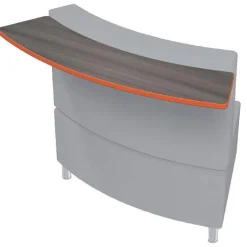 Mooreco Orbit Mediaspace Soft Seating with Shelf^ Soft Seating|Tablet Arm