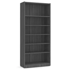 OfficeSource OS Laminate Bookcase w/ 6 Shelves (71