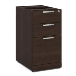 OfficeSource OS Laminate Bow Front U-Shape Desk Suite w/ Deluxe Full Pedestal & 2 Drawer Lateral File^ Office Suites