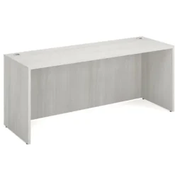 OfficeSource OS Laminate Bow Front U-Shape Desk Suite w/ Deluxe Full Pedestal & 2 Drawer Lateral File^ Office Suites