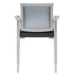 OfficeSource Oslo Mesh Back Stacking Guest Chair^ Reception & Waiting Room|Padded Stack Chairs