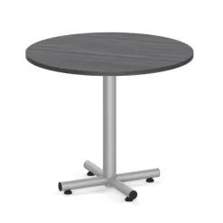 OfficeSource Package Set - 4 Cafe Tables w/ Cross Base (36