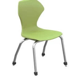 Marco Group Package Set- Dual Base Rectangle Dry Erase Table w/ 6 Apex Stack Chairs^ Dry Erase|Activity Tables & Chairs