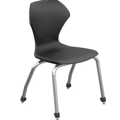 Marco Group Package Set- Dual Base Rectangle Table w/ 6 Apex Stack Chairs^ Activity Table & Chair Packages|Cafe Table & Chair Sets