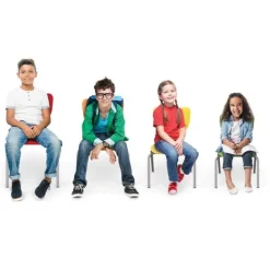 Mooreco 8-Pack Hierarchy Beam Porcelain Steel Dry Erase Desk & Hierarchy Chair Package^ Collaborative Desks|Desk & Chair Packages