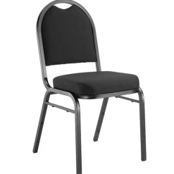 National Public Seating Padded Deluxe Round Back Stack Chairs^ Padded Stack Chairs