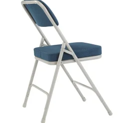 National Public Seating Padded Fabric Folding Chairs Model 3200 (2 Pack)^ Folding Chairs