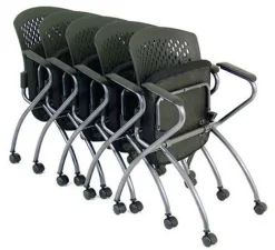 NDI Office Furniture Padded Nesting Chair^ Folding Chairs