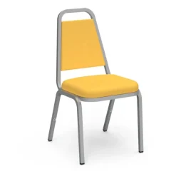 Virco Padded Stack Chair with Square Back and Crown Seat^ Restaurant & Cafe|Cafe Chairs