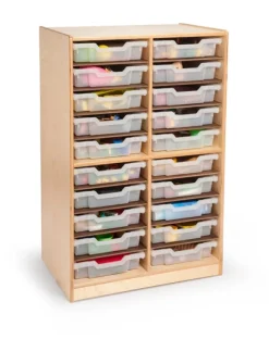 Whitney Brothers Parent Teacher Communication Center^ Tote & Bin Storage|Cubbies