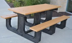 Frog Furnishings Park Place Outdoor Picnic Table^ Picnic Tables|Outdoor Picnic