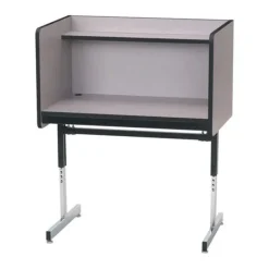 Smith Carrel Pedestal Base Carrel^ Study Carrels