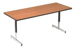 AmTab Pedestal Leg Computer Tables^ Computer Lab