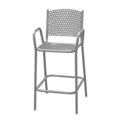 Leisure Craft Perforated Outdoor Cafe Bar Stool^ Restaurant & Cafe|Cafe Chairs