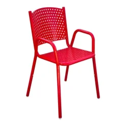 Leisure Craft Perforated Outdoor Cafe Chair^ Restaurant & Cafe|Cafe Chairs