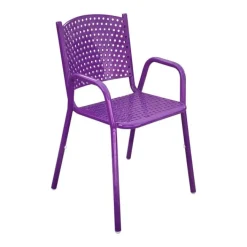 Leisure Craft Perforated Outdoor Cafe Chair^ Restaurant & Cafe|Cafe Chairs