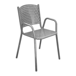 Leisure Craft Perforated Outdoor Cafe Chair^ Restaurant & Cafe|Cafe Chairs