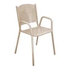 Leisure Craft Perforated Outdoor Cafe Chair^ Restaurant & Cafe|Cafe Chairs