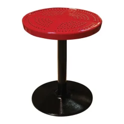 Leisure Craft Perforated Pedestal Cafe Tables^ Cafe Tables|Picnic Tables