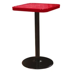 Leisure Craft Perforated Pedestal Cafe Tables^ Cafe Tables|Picnic Tables