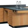 Diversified Spaces Perimeter Lab Workstations^ Science Workstations|Clean-Up & Portable Sink Units