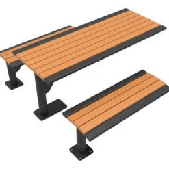 Ultra-Play Phoenix Cantilever Recycled Plastic Table^ Picnic Tables|Outdoor Picnic