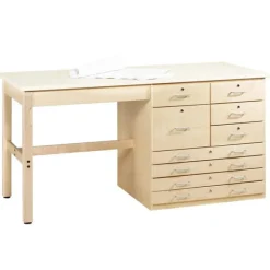 Diversified Spaces Planning & Layout Bench^ Art Tables