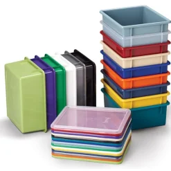 Jonti-Craft Plastic Cubbie, Tubs, Paper Trays and Lids by^ Tote & Bin Storage|Cubbies