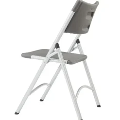 National Public Seating Plastic Resin Folding Chairs 600 Series (4 Pack)^ Folding Chairs