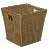 Wood Designs Plastic Wicker Baskets^ Tote & Bin Storage|Cubbies