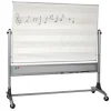 Best-Rite Platinum Reversible Whiteboards with Music Lines^ Combination Boards|Mobile Reversible Boards
