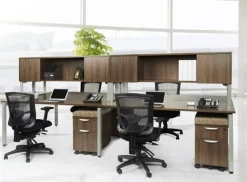 NDI Office Furniture PLT17 Four Person Workstation Suite^ Office Suites