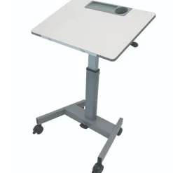 Luxor Pneumatic Adjustable Height Flip-Top Student Desk^ Stand-Up Student Desks
