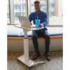 Luxor Pneumatic Height Adjustable Desk & Lectern^ Stand-Up Student Desks
