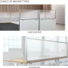 Obex Polycarbonate Tile Panel Extenders by^ Study Carrels