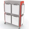 Mooreco Porcelain Steel Lapboard (Set of 4)^ Dry Erase Whiteboards