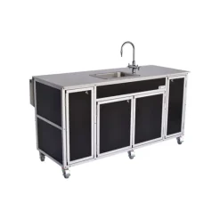 Monsam Portable Science Lab Workstation with Storage & Single Basin Sink^ Science Workstations