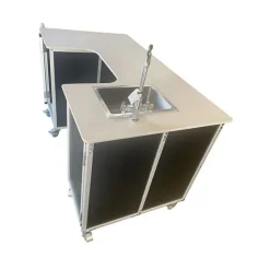 Monsam Portable Science Workstation with Single Basin Sink for Instructors^ Science Workstations