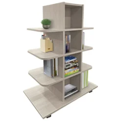 Mooreco Porto Mobile Book Tower^ Bookcases