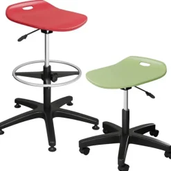 Smith System Potential Adjustable Height Backless Seating^ Stools|Stools