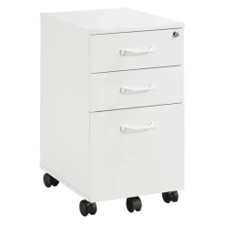 Office Star Prado 3-Drawer Mobile File Cabinet^ File Cabinets