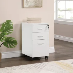 Office Star Prado 3-Drawer Mobile File Cabinet^ File Cabinets